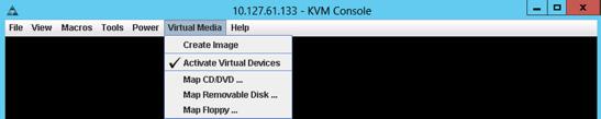 Mapping the Cisco Custom VMware ESXi Image to the KVM Virtual Drive 2.