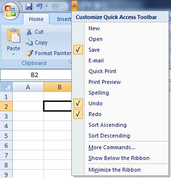 Figure 4 Picture Tools menu Quick Commands For common commands like Save, Print Preview, Print etc there is a Quick Access toolbar at