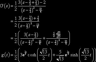 So, it looks like we ve got #21 and #22 with a corrected numerator. Here s the work for that and the inverse transform.