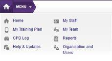 My Team page basic functions Select the My Team link in the Menu. Print a copy of the current view or Download a copy.