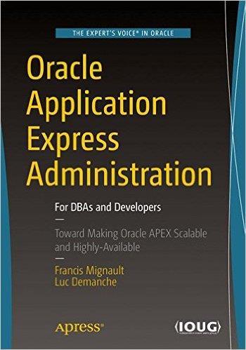 3 / Oracle 5) Books: Expert Oracle Application Express