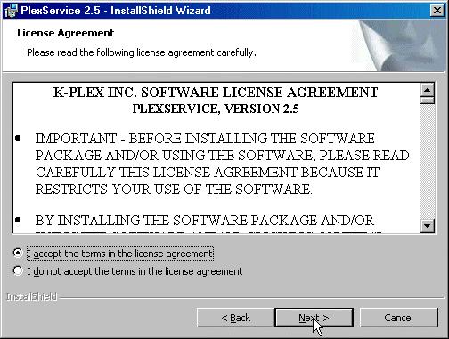 Read the License Agreement. If you are agree with the terms and conditions, select I accept the terms in the license agreement.