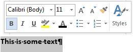 On the Home tab, Font group, click on the Font field. 3. Hover over a font and the selected text will display the change. 4. Click on the desired Font to make the change.