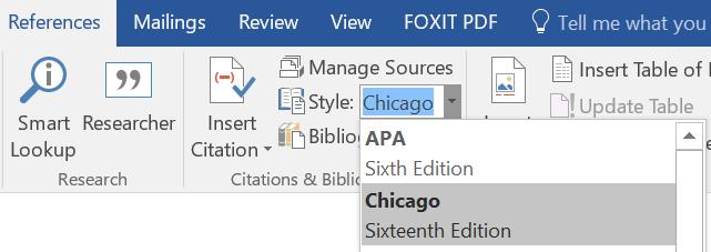 Using Citation Manager Chapter Two: Writing Essays Use Word s built-in Citation Manager to upload the citation information for your sources.