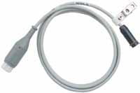0 cm single tube with twist-lock connector (box of 5) ECG Accessories (Propaq LT) 3-Lead ECG Cables 008-0676-00 ECG 3-lead one-piece 2' cable with 2' snap connectors (AAMI ) 008-0880-00 ECG 3-lead