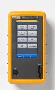 Signs Simulator PMs in minutes All-in-one, comprehensive multifunction testing Rechargeable battery runs 9
