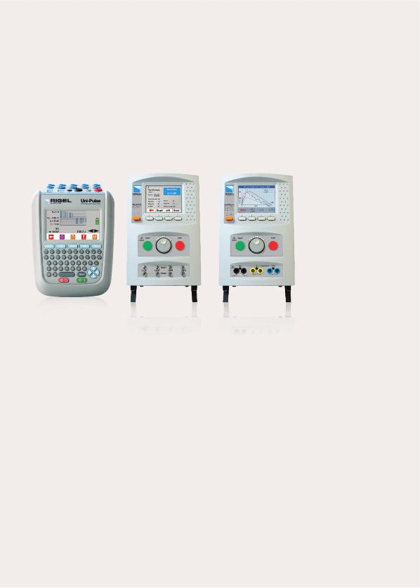 Innovating Together Rigel Uni-Pulse Defibrillator Analyser Rigel Multi-Flo Infusion Pump Analyser Rigel Uni-Therm Electrosurgical Analyser The innovative Rigel Uni-Pulse defibrillator analyser is the