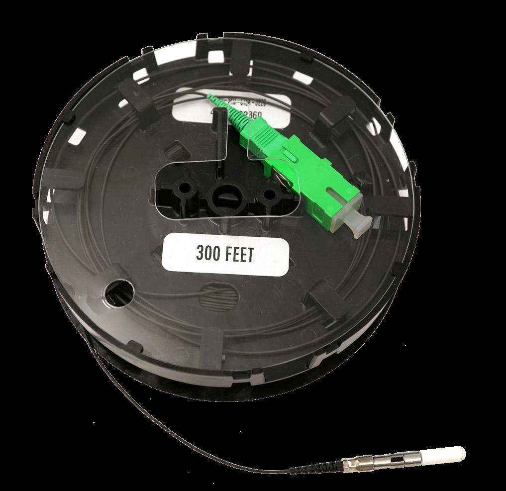 Minimal footprint and innovative spool-based technology make StrongFiber the most craft-friendly drop cable option available from Clearfield.