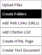 Under the Resources menu is a folder with the name of the project followed by the word Resources.