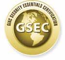 CERTIFY Earn GIAC certifications GIAC Certification GIAC (Global