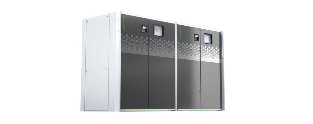 Inertech eopti-trax Cooling Distribution Unit (CDU) About eopti-trax Product Features The eopti-trax Cooling Distribution Unit (CDU) provides the heat transport function of Inertech s heat removal