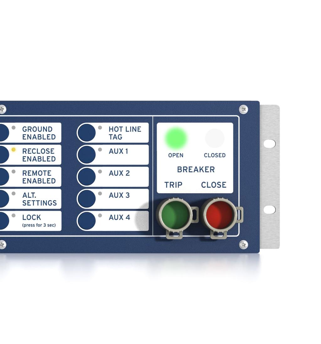 Programmable operator pushbuttons and optional user-configurable labels allow for ease of operation.