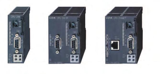 200V CPUs CPUs CPUs-Central Modules Central Processing Units (CPU) control and regulate processes in plant and machinery.