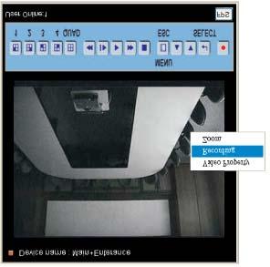 30 FPS 38358MB EACH 4 Door 47% <+> 2005 / 01 / 08 04:43:15 Video Property A user can change a video property at local PC.