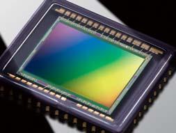By optimizing the use of space within individual photocells to allow larger photodiodes, and by purposely keeping pixel resolution at 10.