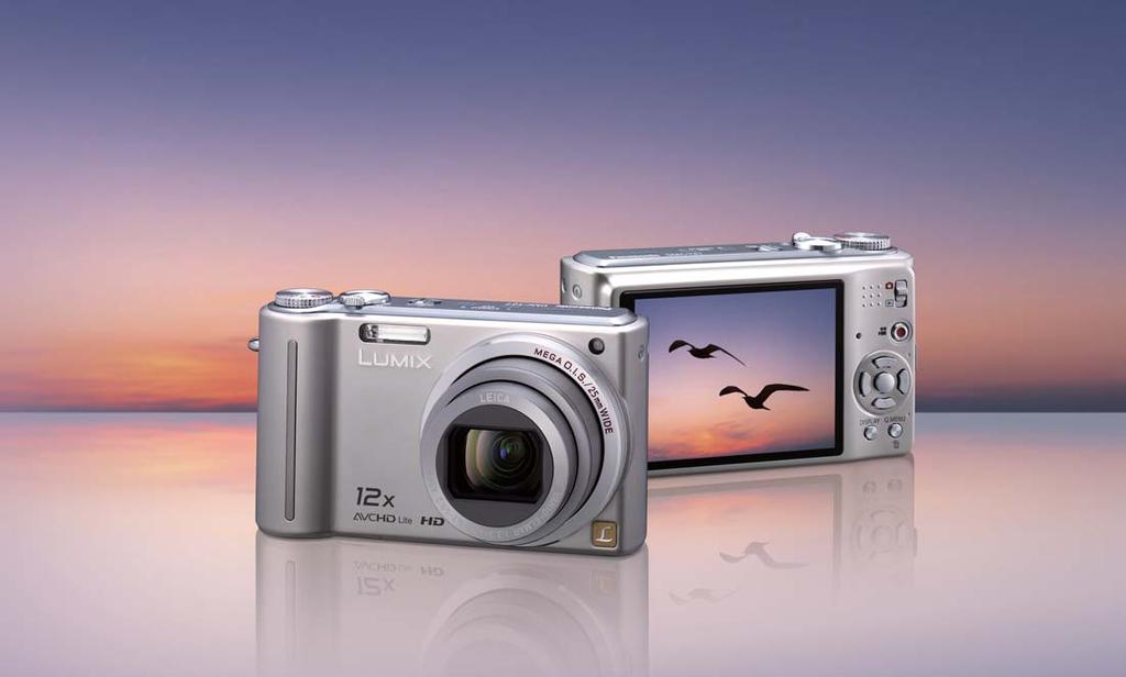 TZ7 TZ6 Perfect for travel, this compact, high-zoom camera makes it easy to shoot beautiful photos and HD movies* *HD movies available on TZ7