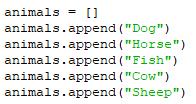 Those of you who have studied Python should know that arrays do not exist in this language.