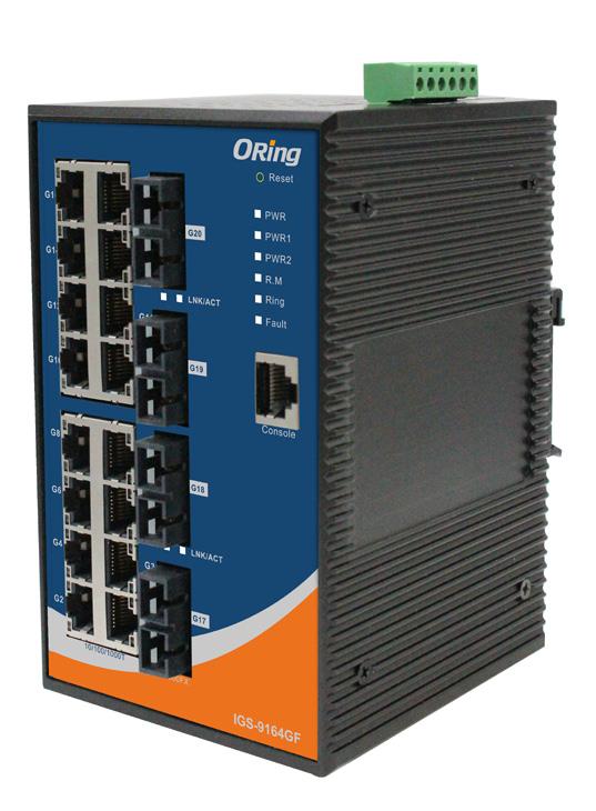 (CLI), and Windows utility (Open-Vision) configuration Support LLDP Protocol Rigid IP-30 housing design DIN-Rail and wall mounting enabled Introduction /FX series are