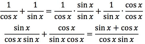 Slide 142 / 162 Algebraic example Trig example (x -