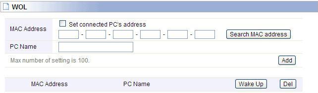 Host Name-the domain names are displayed here. Click Add to apply the modification. 5.