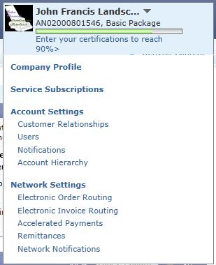 the administrator for your Ariba Network account. 3.