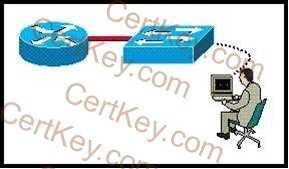 Correct Answer: C /Reference: QUESTION 188 Refer to the graphic. A Cisco router and a Catalyst switch are connected as shown.