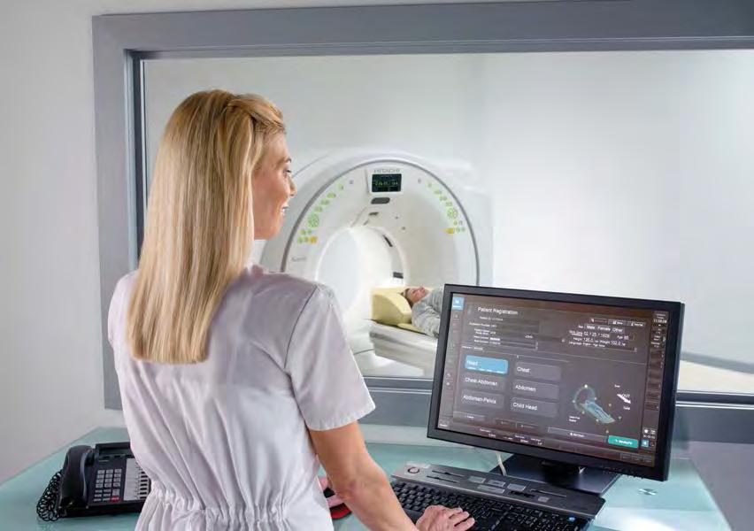 High-end Imaging and Performance from a Compact CT Patient-centric design and engineering excellence of Supria Plus puts you in control without compromising imaging performance.