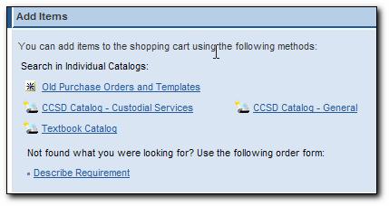 CCSD CATALOG CUSTODIAL SERVICES The CCSD Catalog Custodial Services contains many items for purchase to assist custodial workers with