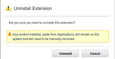 Steps to uninstall your extension for QRadar SIEM In order to uninstall the application, login to QRadar web application and select Admin tab.