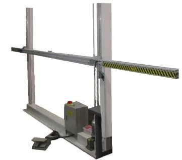 Inspection Hoists S I N G L E M A S T D O U B L E M A S T K E Y F E A T U R E S Max Lifting Weight: 100 pounds Max Lifting Height: 4.0m or 157 (13ft) Width of Lift Bar: 4.