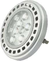 LED SPOTLIGHTS AR111-G53-B 12W =90W Incandescent AR111-GU10-B 12W = 90W Incandescent * Pure Aluminium Heat Sink * Base type: G53, GU10