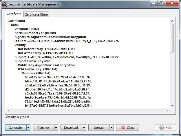 8.1.3 Generate a Request for a Certificate from a Certificate Authority 1.