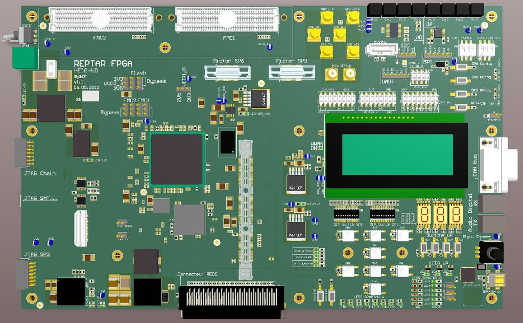 3.1.1 board overview The picture below depicts where are located all the different functionalities described in the following chapters.