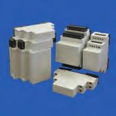 or Panel Mount Fixed and Pluggable Designs Snap-On Keyed Covers K70 K70 series enclosures include a range of small to medium size DIN enclosures, complete with 8 to terminals.