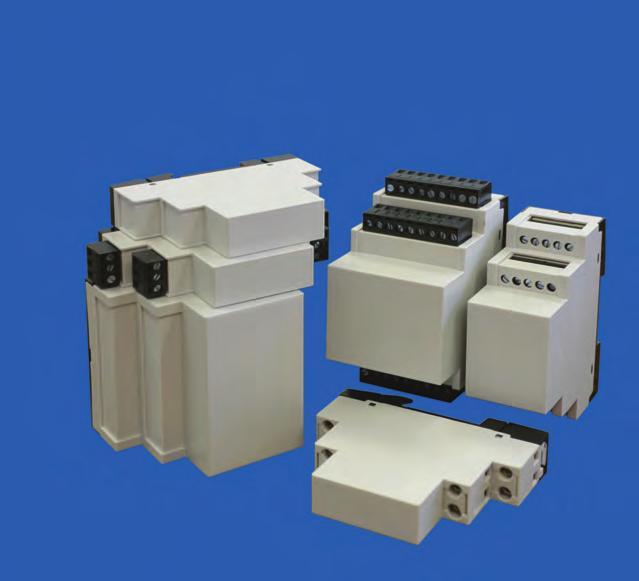 KU00 Series The versatile KU00 series features a compact design with different terminal configuration options. They are available in six widths with double level terminal locations.
