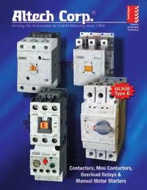 Available in Single Phase ( -0V) and Three Phase (00-7V) AC and DC models. A large variety of coil voltages are supported and the accessories are auxiliary contacts and overload relays.