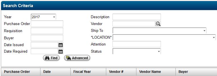 PURCHASE ORDERS Follow the steps below to save the Purchase Orders icon as a favorite to the desktop Click Main Menu Purchasing Entry & Processing Purchase Order Processing Purchase Orders