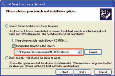 If you see the following dialog box, click Install this driver