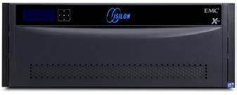 The Isilon X-Series is comprised of three product lines the Isilon X200, a 2U platform, and the Isilon X400 and X410 which are both 4U platforms.