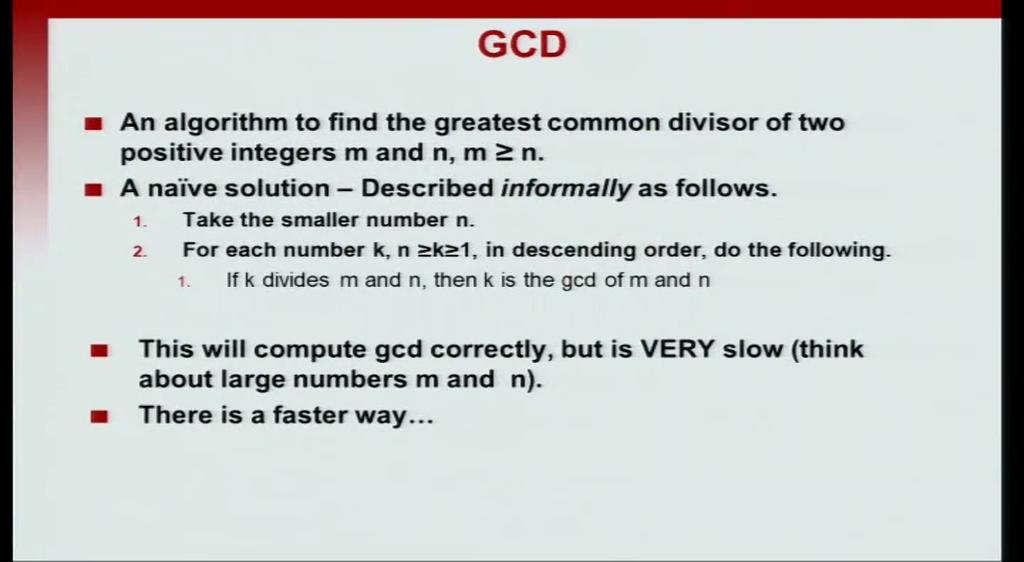 Introduction to Programming in C Department of Computer Science and Engineering\ Lecture No. #02 Introduction: GCD In this session, we will write another algorithm to solve a mathematical problem.
