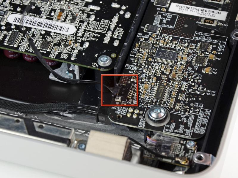 There are several cables attaching the display to the