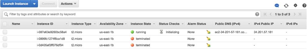 Once you have the key pair downloaded, you can launch the instance. It will navigate you to our next step.