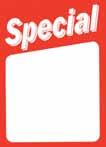 Retail Accessories Show Cards Non Reusable Special Show Card Single sided A4