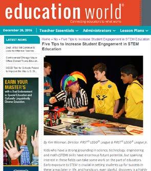Sponsored Content Sponsored Content on Education World offers you the opportunity to connect our audience of education professionals.