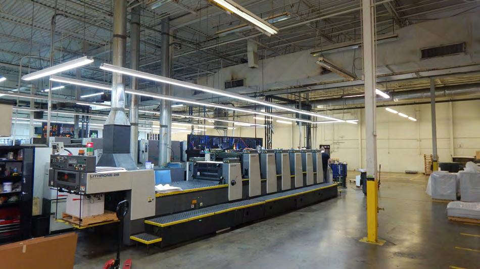 TENANT PROFILE Performance POP is centrally located in Dallas with the latest technology, stateof-the-art presses, a 10,000 square foot design studio, rapid prototyping shop and ±91,294 square feet