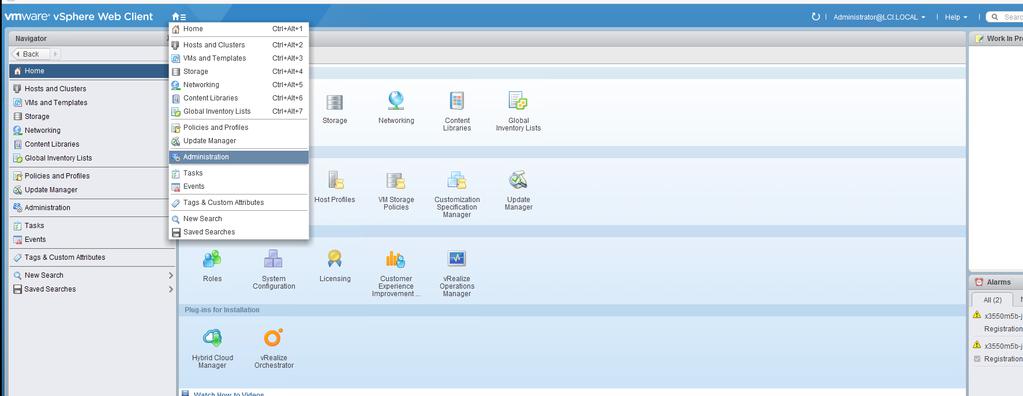 Connecting VMware vcenter to the Microsoft Active Directory* Directory Service Next, you will connect VMware vcenter to Active Directory so that you can use Active Directory user accounts for