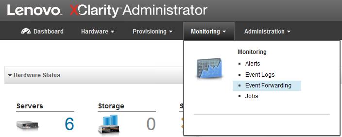 Configuring Lenovo XClarity Administrator and vrealize Log Insight Integration 1. Log on to the vrealize Log Insight web console via the address configured earlier in the guide.