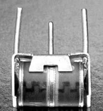 The failsafe mechanism consists of spring loaded tin/lead plated electrical grade contacts. The outer clip is electrically connected to the gas tube center lead.
