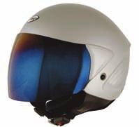 Intelligently designed eye port provides wide uninterrupted viewing angle Unique internal aeration slots thermo-regulate helmet temperature and easily discharge unwanted hot air DOT Approved & ECE 22.