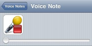 Using WritePad Voice Notes Recording a Voice Note From the Voice Notes files list or from the Voice Notes Settings, tap the New Voice Note button.